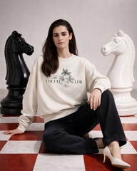 Shadow Graphic Sweatshirt For Female