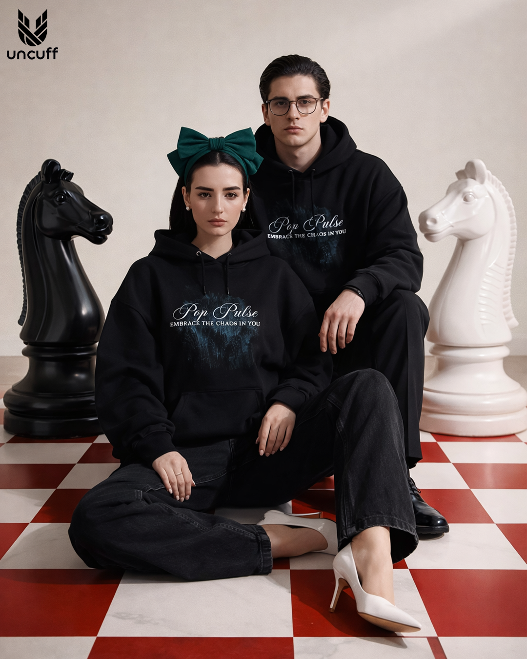 Signature Graphic Hoodie For Female