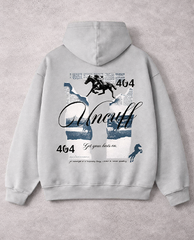 Signature Graphic Hoodie - Light Grey